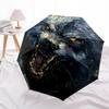 1pc Wolfpack Fashionable Automatic Opening/Closing Folding Umbrella with 8 Bones, Windproof Portable, Daily Use62