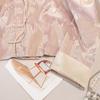 Silkbay Damen Jacke im neuen chinesischen Stil mit V-Ausschnitt und Scheibenknöpfen