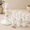3D Printed Clay Flower Making Tool 9 Shaping Sleeves Handmade Clay Bloom Shaping Sleeves Hand DIY Easy-Press