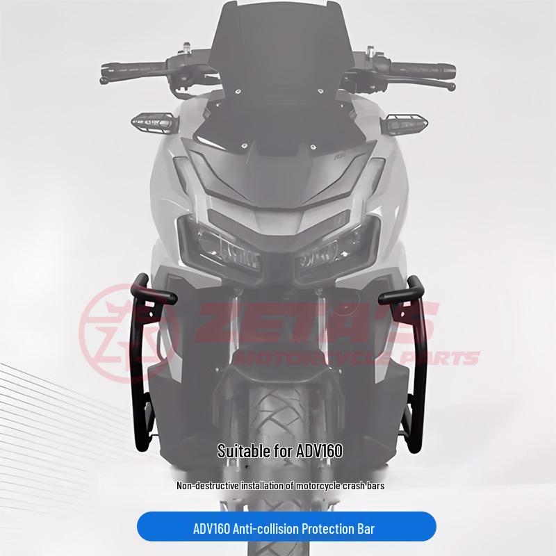 Honda ADV160 Motorcycle Crash Bar - Anti-fall Safety Guard for Modified Body