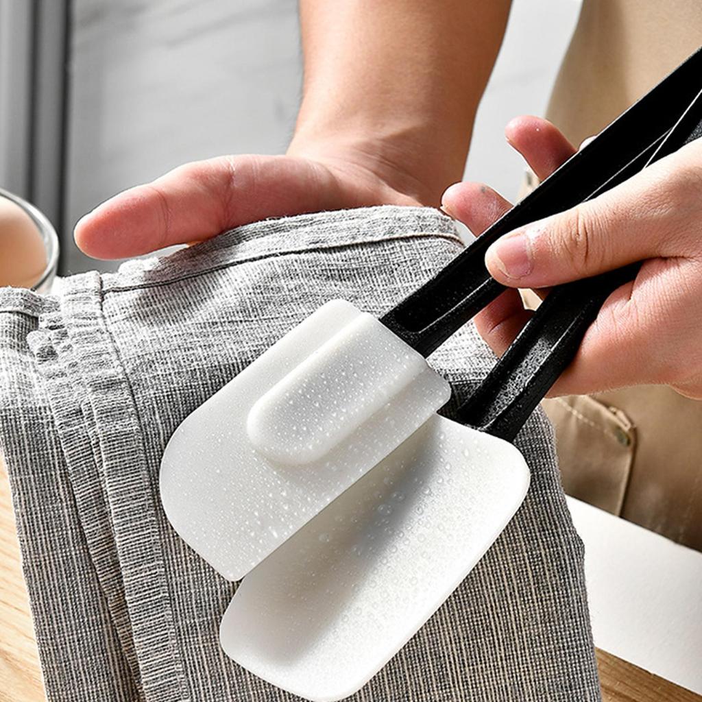 Silicone Cream Spatula Non-stick Butter Spatula Heat-resistant Kitchen Baking Tools DIY Cake Baking Tools Kitchen Accessories