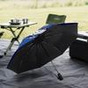 1PC Birming-ham Football Club Printed Umbrella Folding umbrella, automatic umbrella 8-Frame for Travel, camping Fan gifts Christmas Gifts
