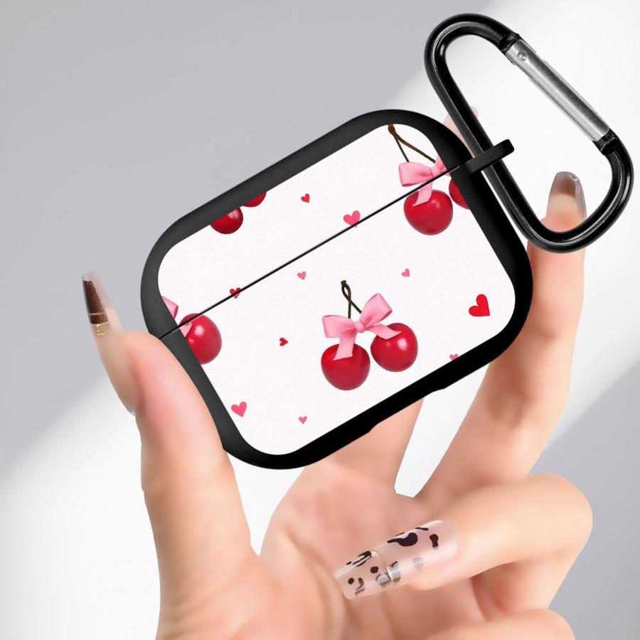 

Мягкие чехлы для наушников Чехол для Airpods 2 4 Pro Pro2 1 3 Pro3 Вишневый бант Airpods Pro 2