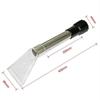 Jieba Vacuum Upholstery Scraper Nozzle - Transparent, Triangular, for Sofa and Fabric Cleaning