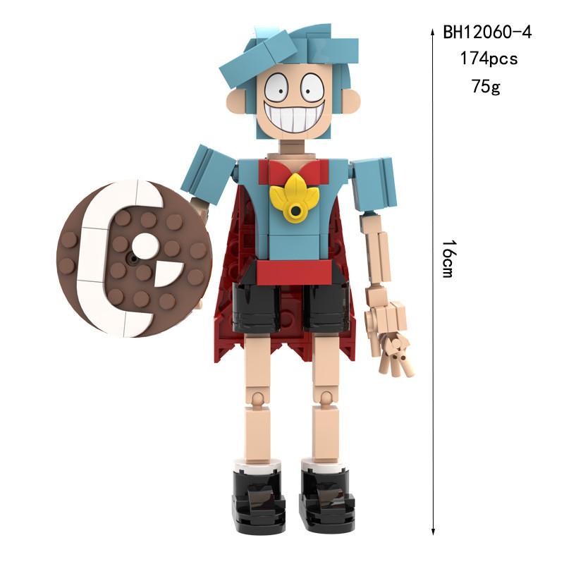 Poppy Playtime Building Block Set With Diy Assembly For Kids And Collectors