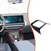ABS Material Piano Black Car Central Control Gear Panel Frame Decoration Stickers for BMW X3 G45 2025+ Interior Car Accessories
