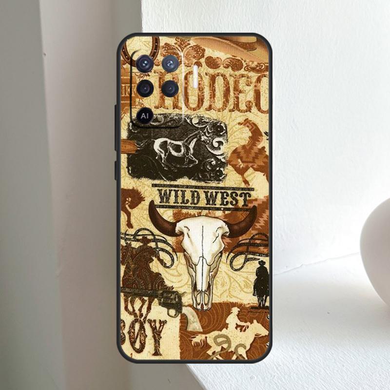 

Cowboy Cowgirl Howdy Western Ranch For OPPO A78 A98 A18 A38 A58 A5 A6 Pro A15 A17 A57 A16 A76 A96 A54 A74 A94 A40 A60 A80 Case OPPO A17