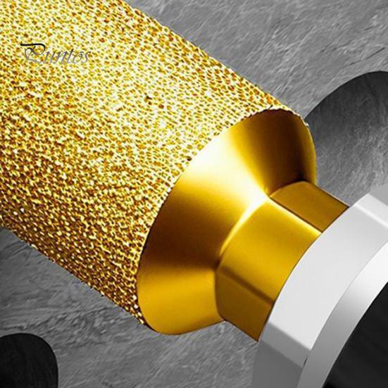 Marble Drill Bit Diamond Tile Set with Cooling Wax Core Drilling Backsplash Tool Granite Glass Concrete Anti-Slip Hex Shank
