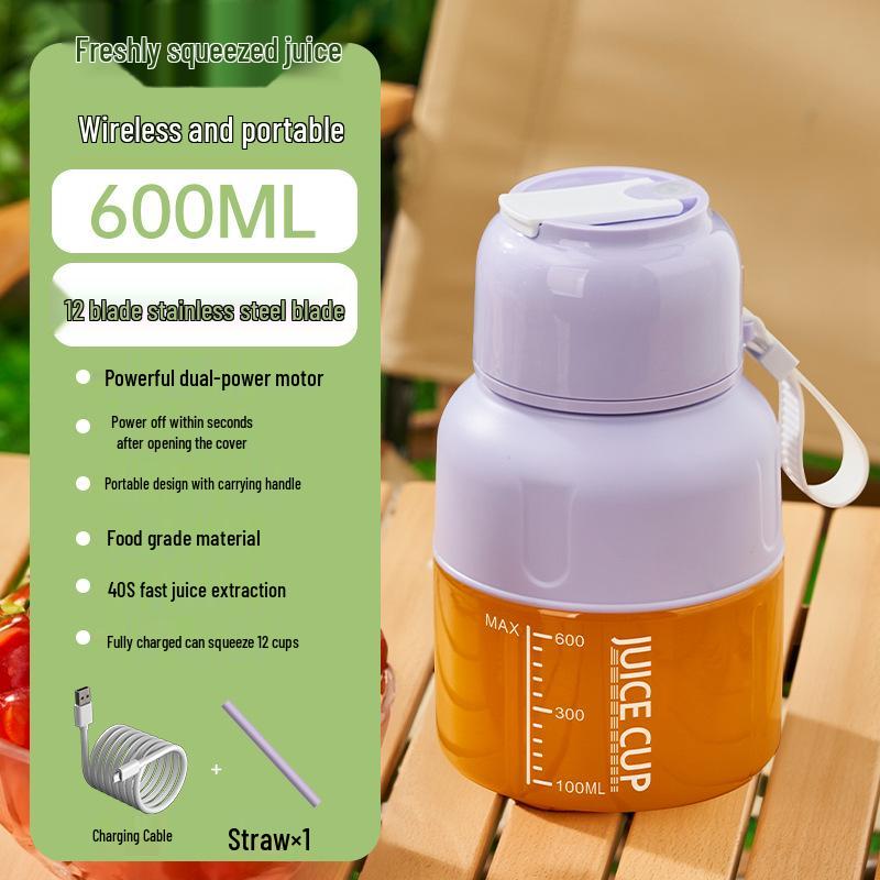 2025 Portable Wireless Multi-Functional Mini Electric Juicer Cup