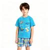 Boys' 2-Piece T-Shirt and Shorts Set Summer Casual Outfit for Daily Wear