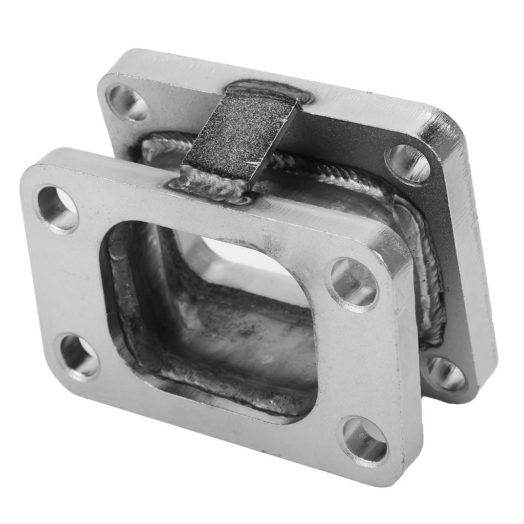 15 Degree Turbo Exhaust Manifold Flange Adapter for T3 to T4 Stainless Steel Accessory
