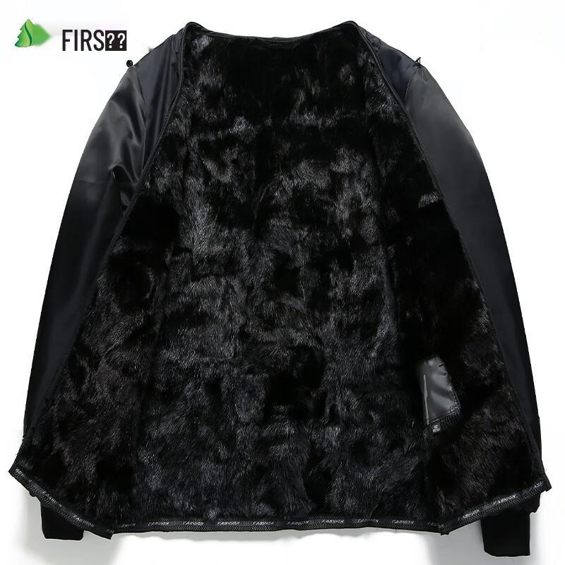 Men's Genuine Sheepskin Leather Jacket