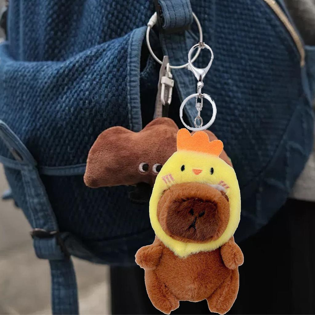 Cute Pendant For Bag, Adorable Keychain, Adorable Squeaky Plush Doll Bag Charm Backpack Pendant For Women