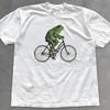 Frog Riding Bicycle Shirt - Vintage Toad Tee