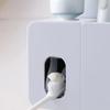 1pc-Upgrade Your Bathroom with This Automatic Toothpaste Dispenser and Wall Mounted Bracket!