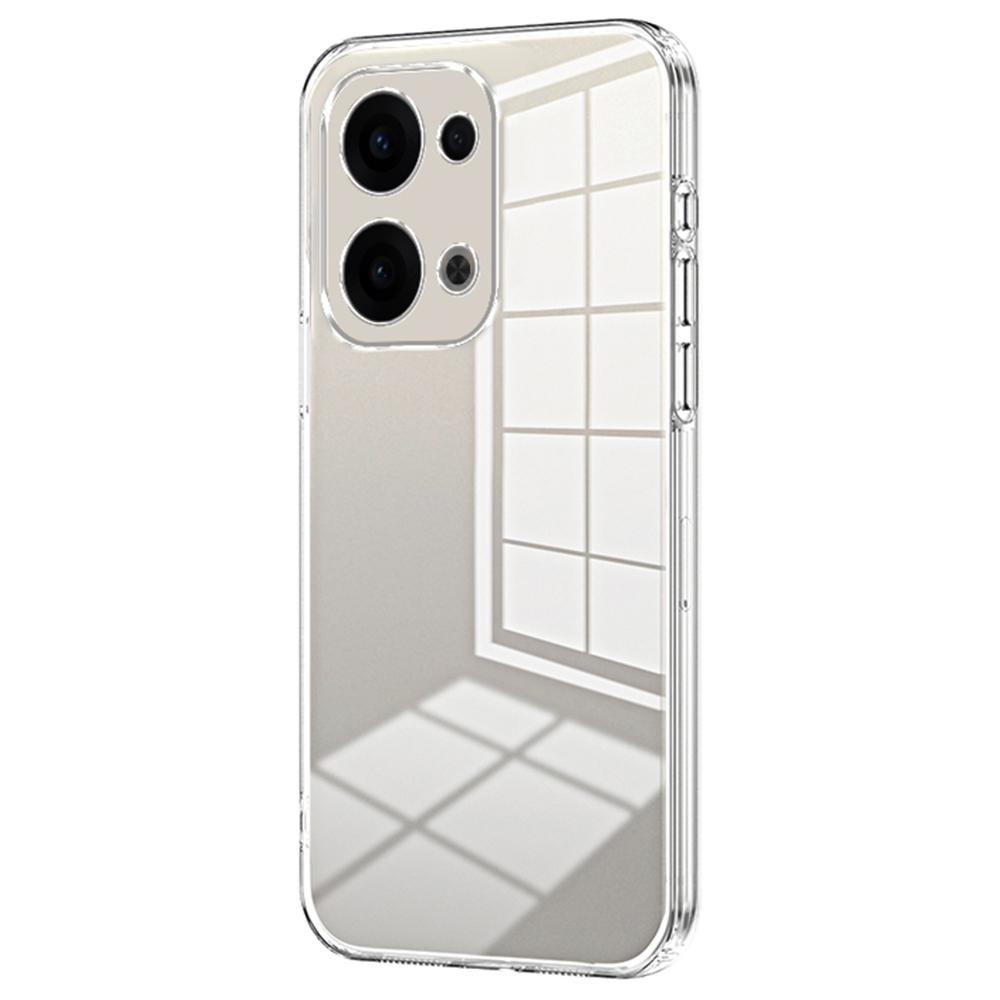 Pour Oppo Reno13 5G (Global) Coque Cadre Électroplaqué Housse de Téléphone en TPU Souple