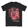 H-Hazbins Anime Cartoon H-Hotels Alastor and Lucifer Outfit Men Women T Shirt Pure Cotton Tee Print  Tops T-shirt