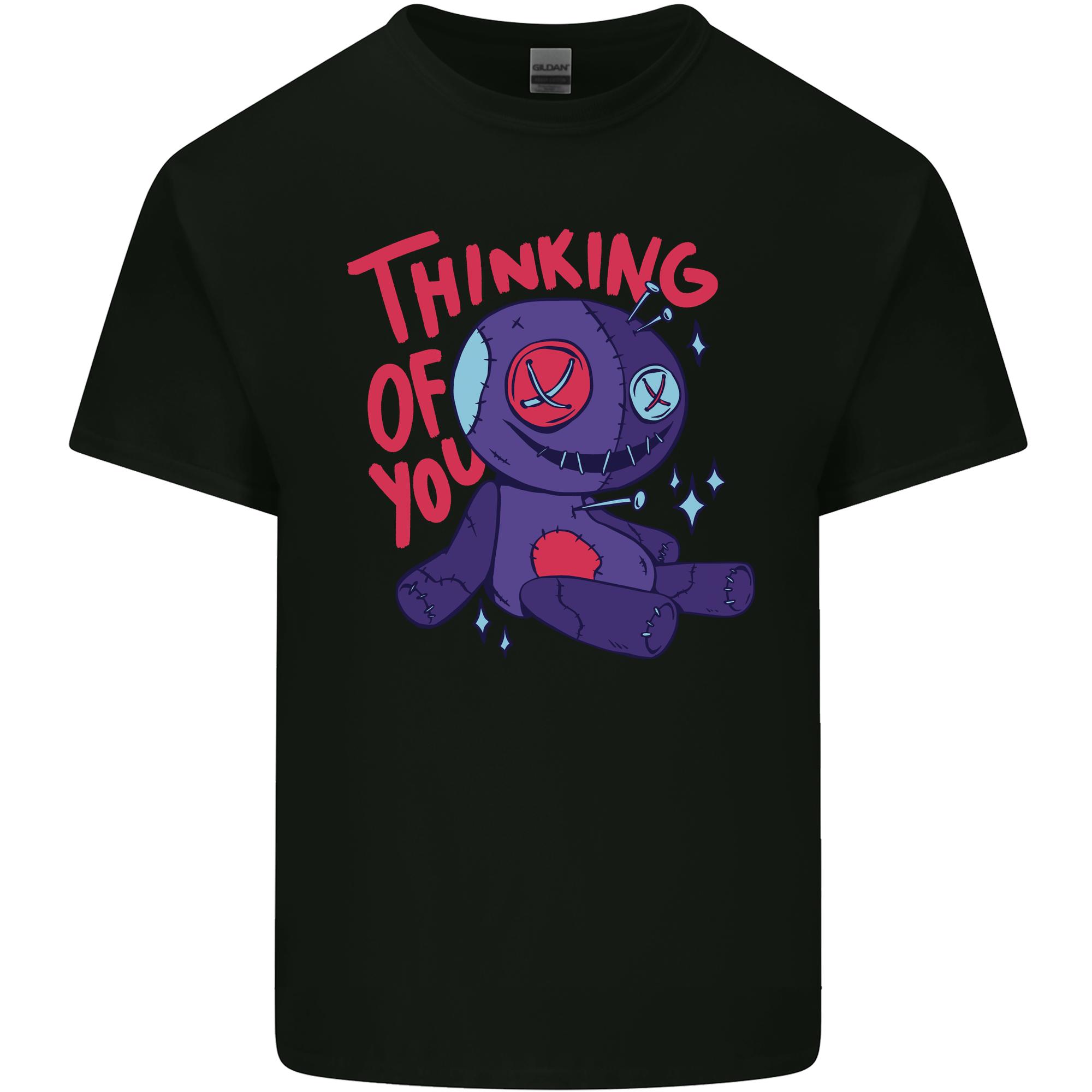 Thinking of You Voodoo Doll Halloween Black Magic Unisexs Light Cotton TShirt S