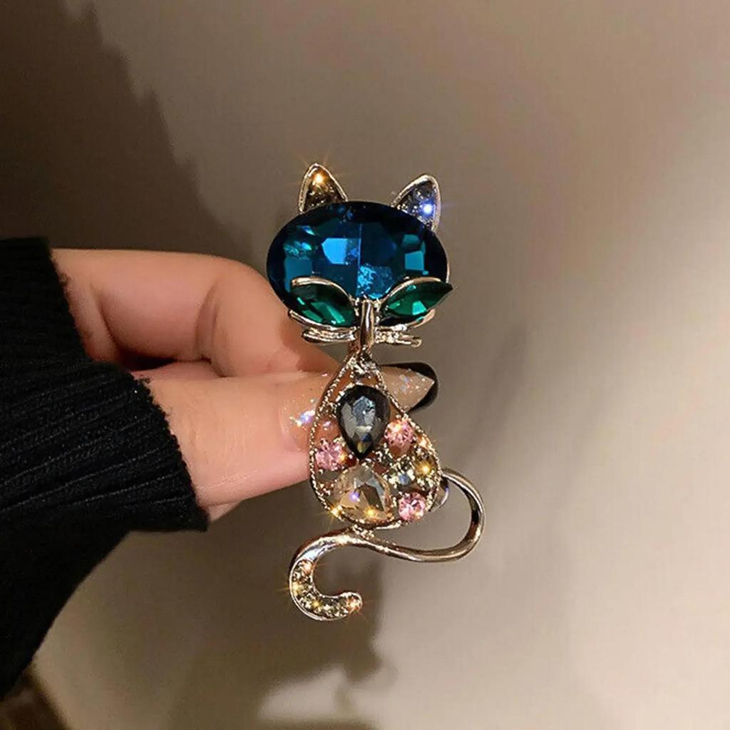 New Fashion Animal Series Colorful Exaggerated Temperament Creativity High Sense Brooch Jewelry Item Christmas Gifts