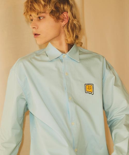 Mister Child Butter Smile Shirt Sky Blue M