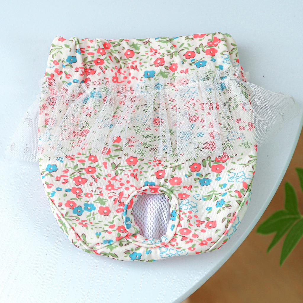 Mesh Breathable Female Dog Cat Physiological Pants Cute Girl Pet Menstrual Panties for Dogs Yorkshies Underwear mascotas Shorts