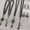 Bee Double-Layer Single-Layer Fashion Agate Medieval Vintage Western Antique Niche Design Necklace
