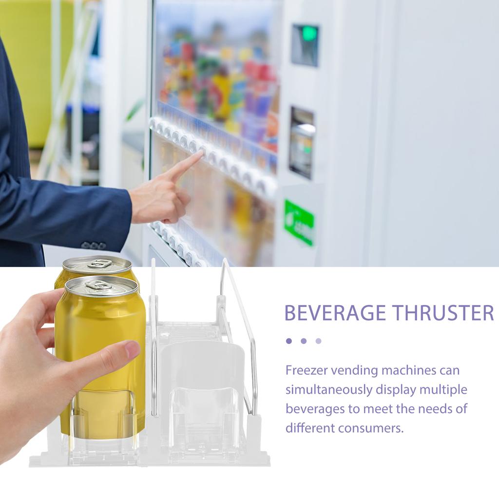 1 set 310MM Beverage Pusher Fridge Drink ganizer Self Replenishment Grocery Stores Party Refrigerator Can