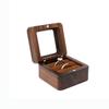 Box Gift Earrings Organizer Wedding Wooden Storage Box Presentation Box Ring Bearer Box Ring Box
