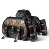 1 Pair Retro Punk Style Saddlebag Motorcycle Tool Bag Waterproof Travel Luggage Storage Bag Motorbike Over Saddles Bags