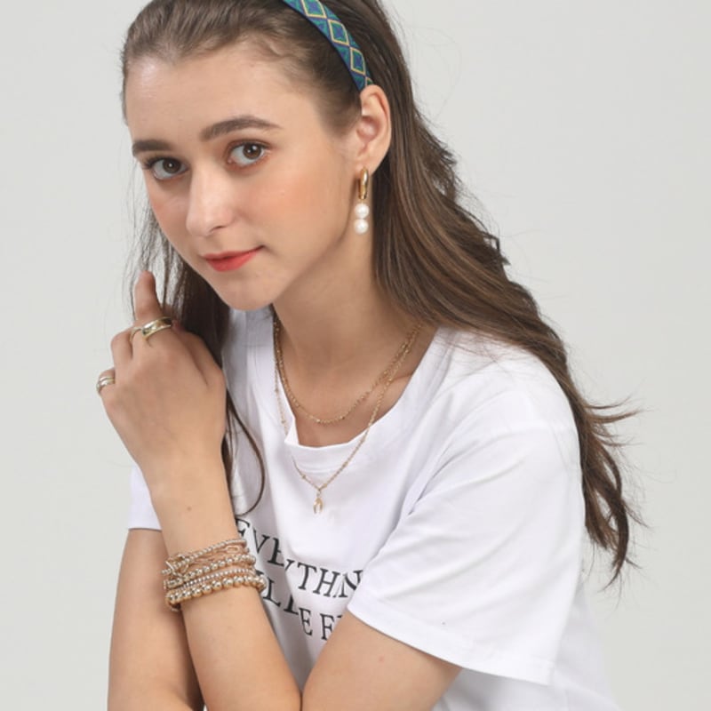 LALA Afrikanisches Muster Haarband-GRÜN