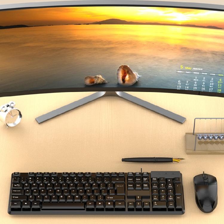 K15 Corded Computer Keyboard Ergonomic Typing Solution With Premium ABS Material For Work and Play