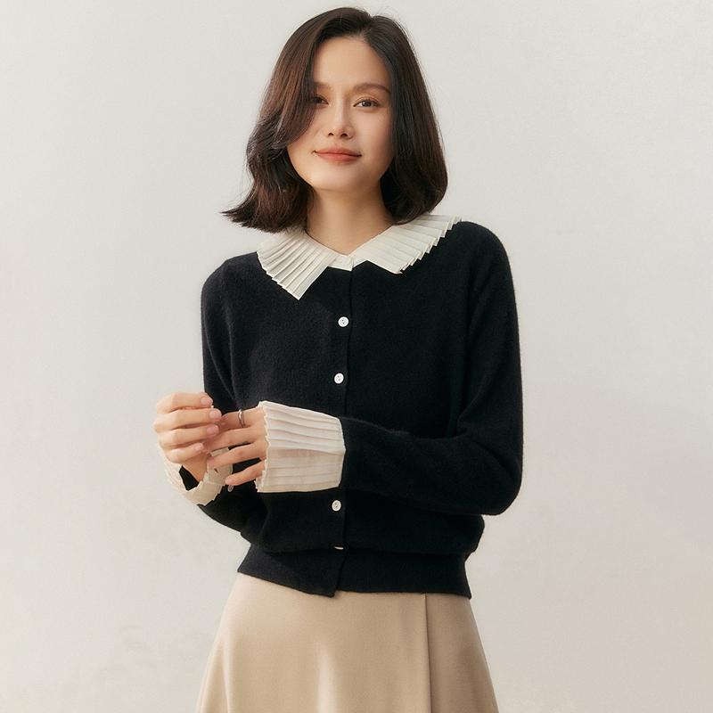Qinghe 100% Pure Cashmere Women's Sweater - Ultra Soft Luxury Winter Pullover
