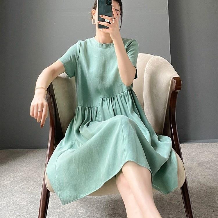 

Летняя мода темперамент свободный халат платья одежда в винтажном стиле