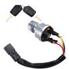 A21E-For Caterpillar 277B 246 262 232B 232 267B Ignition Switch With Keys 142-8858