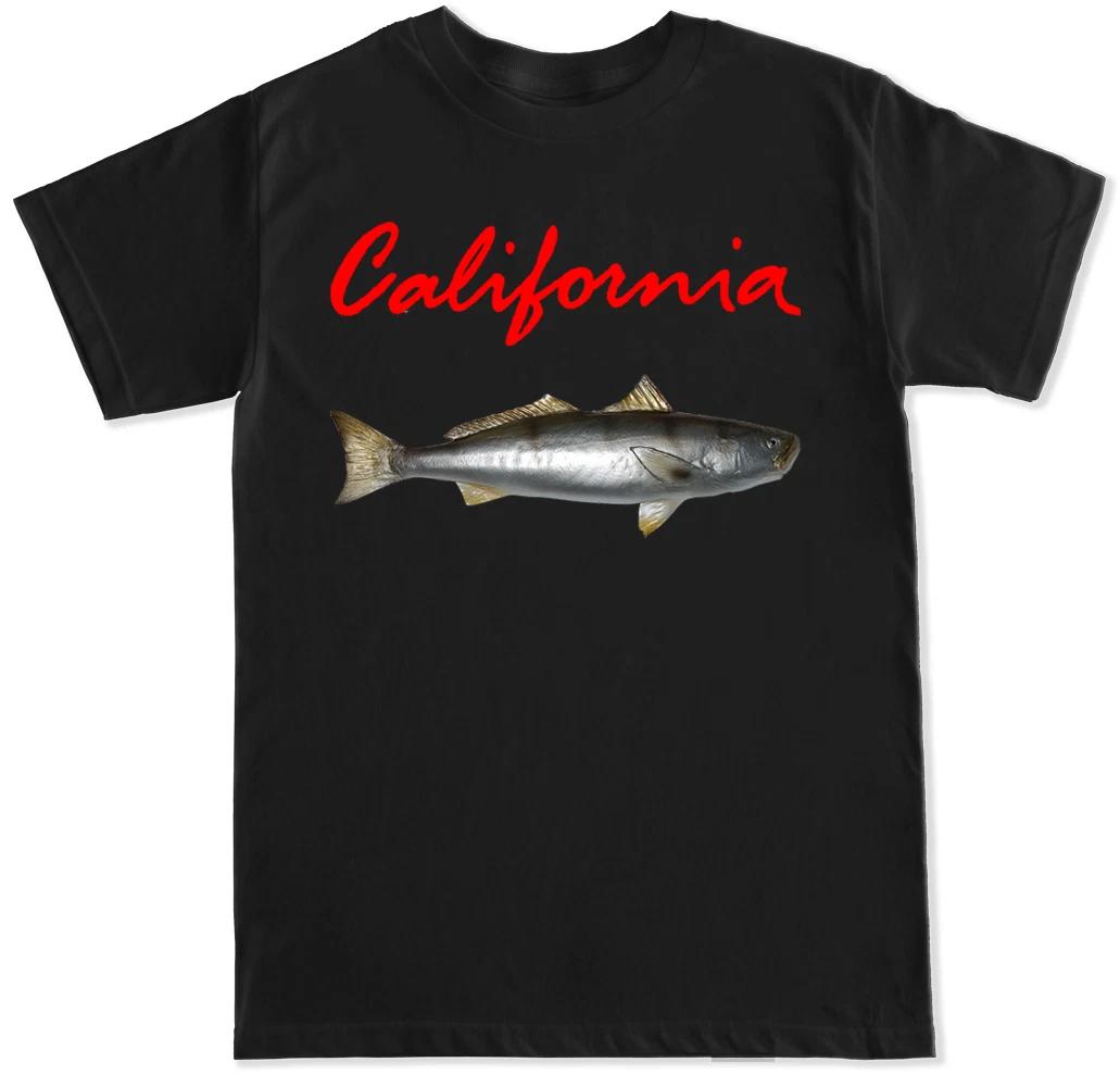 

California SEABASS Coast Sport Fish Fishing Game Wild Life Boat Shirt Tank Top XL