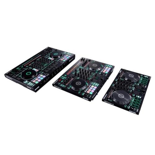Roland DJ-202 DJ Controller, Serato DJ Compatible, Features TR-909/TR-808/TR-707/TR-606 Sound, Includes Microphone Input, Portable Compact Design