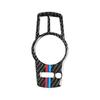 Auto Scheinwerfer Schalter Taste Aufkleber Aufkleber Carbon Fiber Innen Trim Abdeckung für BMW F10 F07 F01 F25 F26