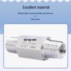 304 Stainless Steel Double Male Thread Check Valve