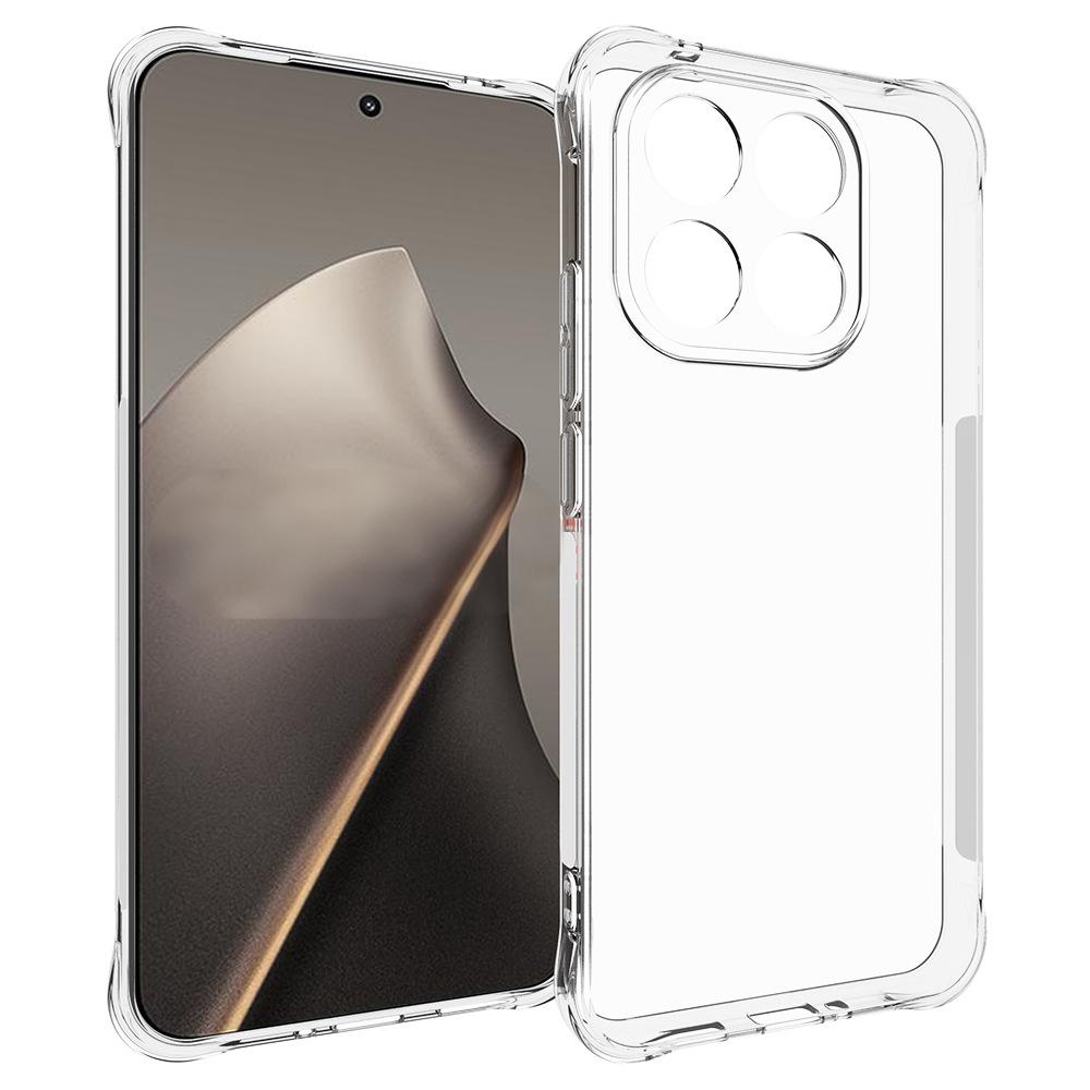 

For Xiaomi 15T Clear TPU Case WANLONFENG TM Series 2.0mm Phone Back Cover
