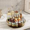 Rotating Cosmetic Storage Box with Multiple Functions - Home Seasoning and Condiment Storage Rack - Kitchen Storage Stand