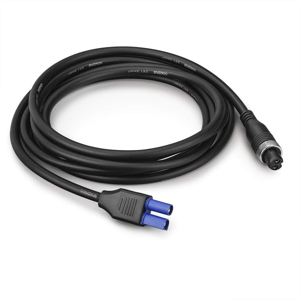 Gomexus Super AIR Electric Reel Jump Starter Cord, 270cm, Compatible with Shimano, Daiwa, Seaborg 200J, and Other Models, with EC5 Connector