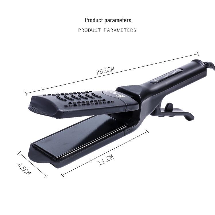 3-in-1 Hair Styler: Straightener, Curler, and Corn Straightener with Interchangeable Plates