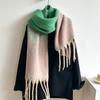 New  Cashmere Scarf Shawl Thicked  Warm Blanket Long Tassels Soft Shawls Neck Wraps Pashmina Scarves Ladies' Luxury Scarf