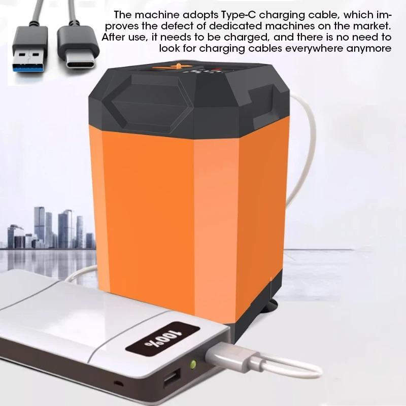 Portable Outdoor Electric Shower Pump For Hiking and Traveling Large Capacity USB Charging with Digital Display Bathing Tool