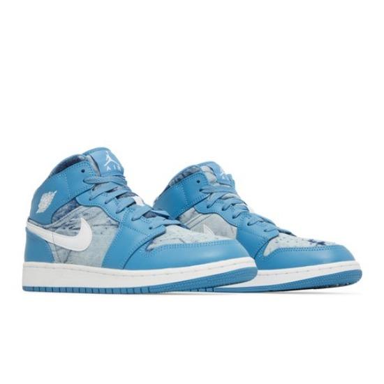 Air Jordan 1 Mid GS Выстиранный деним DM8951-400 EU 38.5