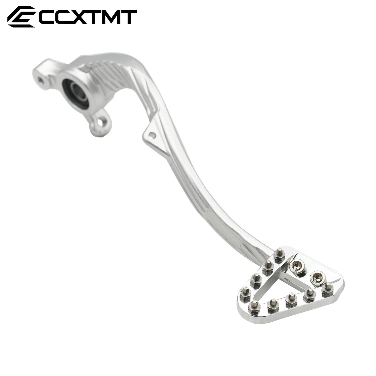 Motorcycle Footbrake Lever Foot Brake Pedal For KTM XC XCF SX SXF EXC EXCF 125-500 For GasGas EX EC MC EXF ECF MCF 2023-2025 03 Silver Silver