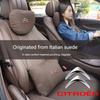 Car Headrest Cover Seat Head Rest Neck Pillow Protector For Citroen DS 3 C4 C3 C5 Aircross Berlingo Celysee Cactus Picasso Saxo