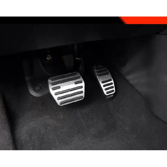 Car Decoration Car Interior Gas Brake Panel Cover For Nissan Kicks 2025 Cars Accessories Styling Upgrade Modify A Car SLIVER