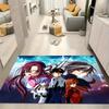 Neon Genesis Evangelion Anime Character Area Rug, EVA Cartoon Print Floor Mat, Non Slip Carpet for Bedroom Home Decor