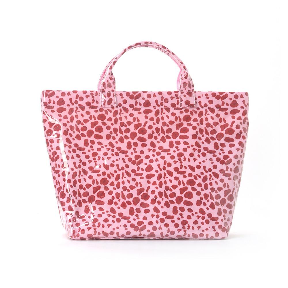 Polyester Travel Handbag Large Capacity Foldable Hand Luggage Shoulder Bag Striped Design Clothes Organizer Cabin Under The Seat